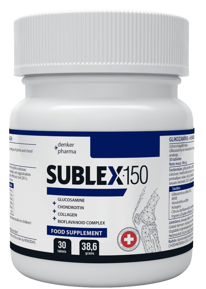 Compre o Sublex 150 do Fabricante. 50% de Desconto. Preço baixo. Sem pré-pagamento. Envio rápido para Portugal. 100% natural.