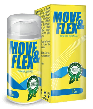 Pirkite Move&Flex iš gamintojo. 50% nuolaida. Žema kaina. Greitas pristatymas. 100% natūralus. Bioaktyvus kompleksas, pagamintas iš labai efektyvių natūralių žaliavų.